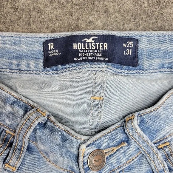 Calvin Klein Light Blue Straight Leg Jeans - Picture 12 of 13